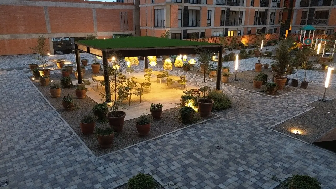 Terrazas y áreas comunes de Anuva Residencial
